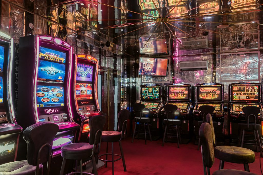 Bar video gambling machines